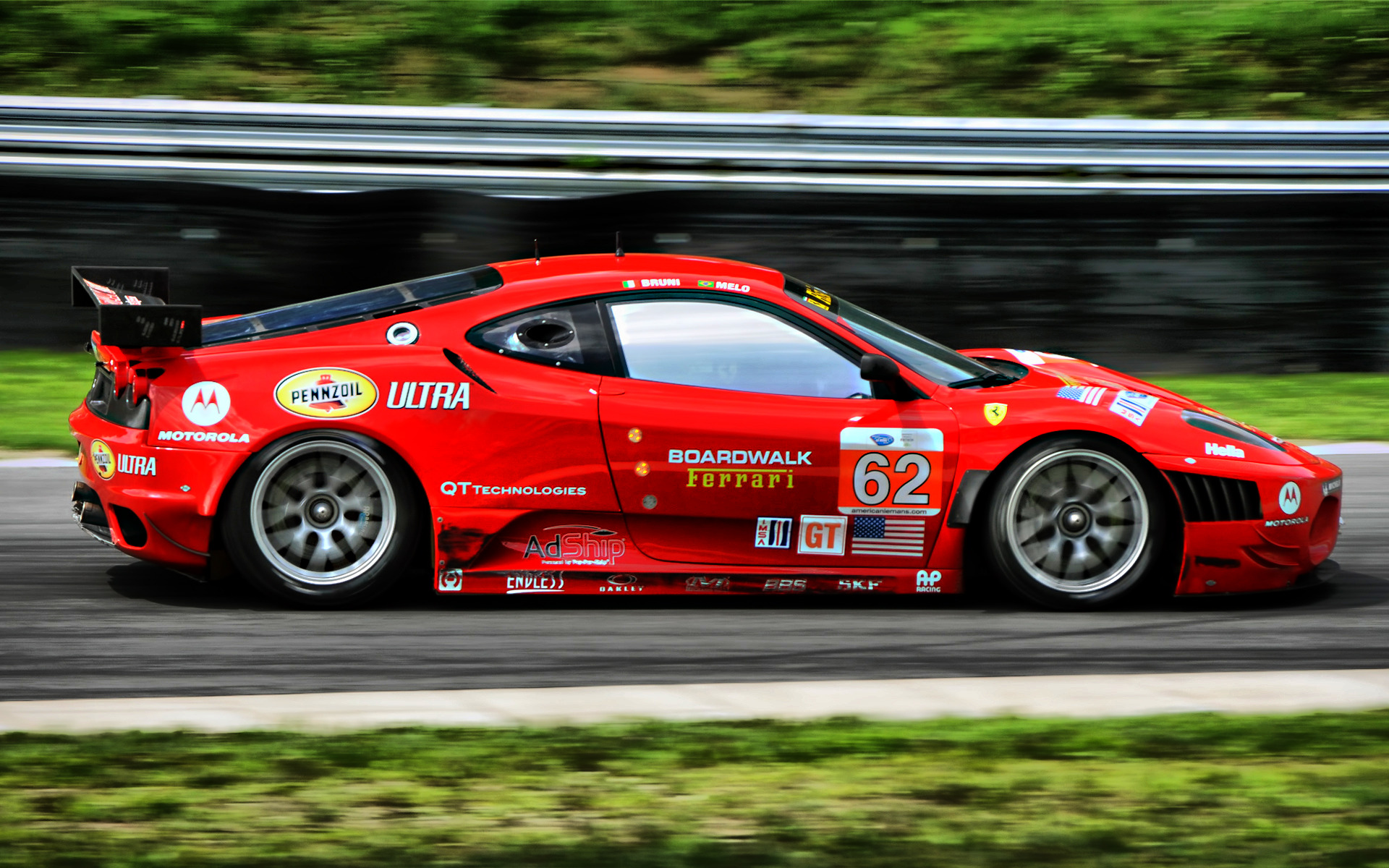 Ferrari f430, гоночная машина, красная, гонка, скорость, размытость, скачать, Ferrari f430, race car, red, race, speed, blur, download