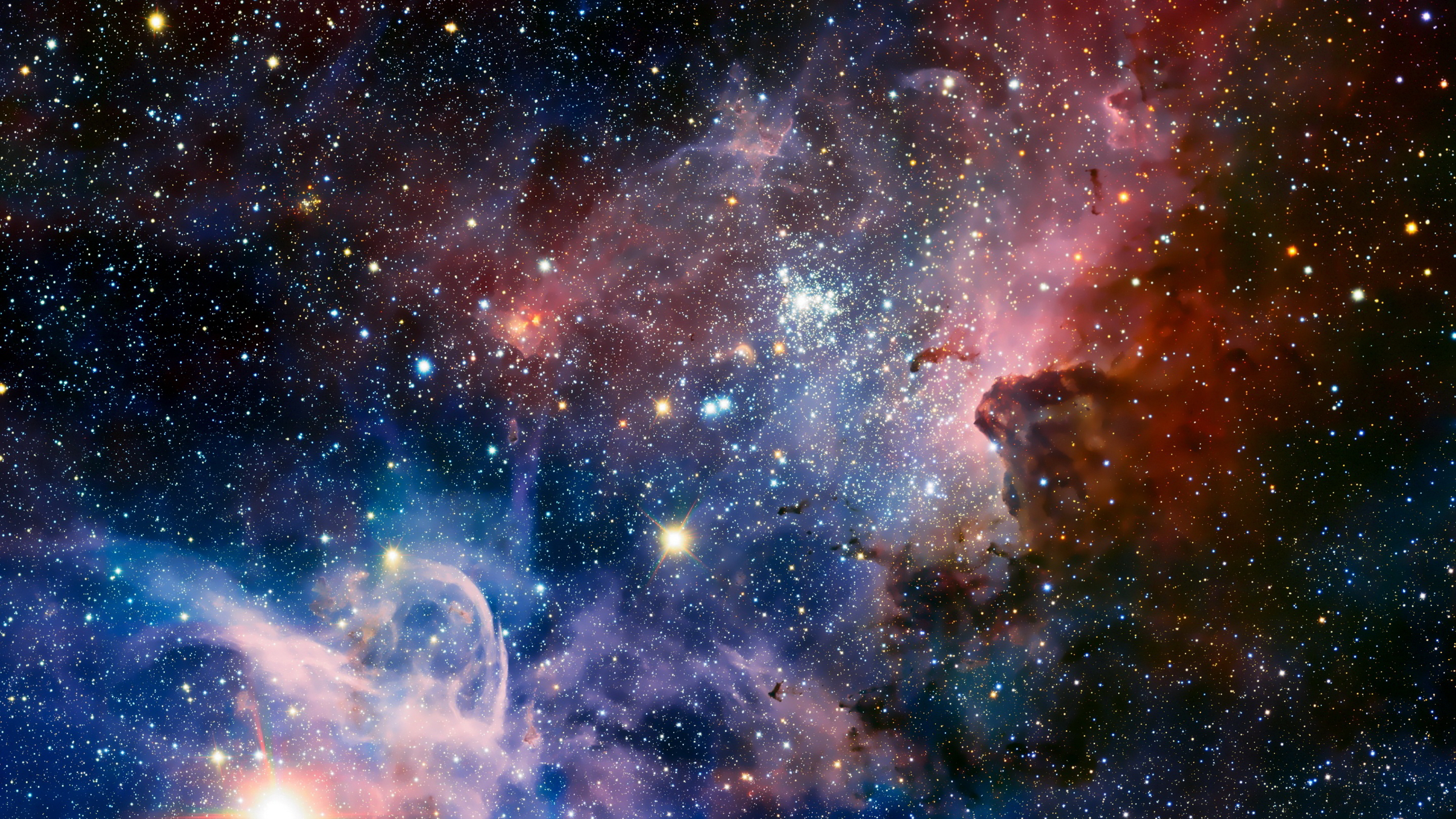 Туманность, космос, звезды, Галактика, обои на рабочий стол, Nebula, space, stars, galaxy, desktop wallpapers