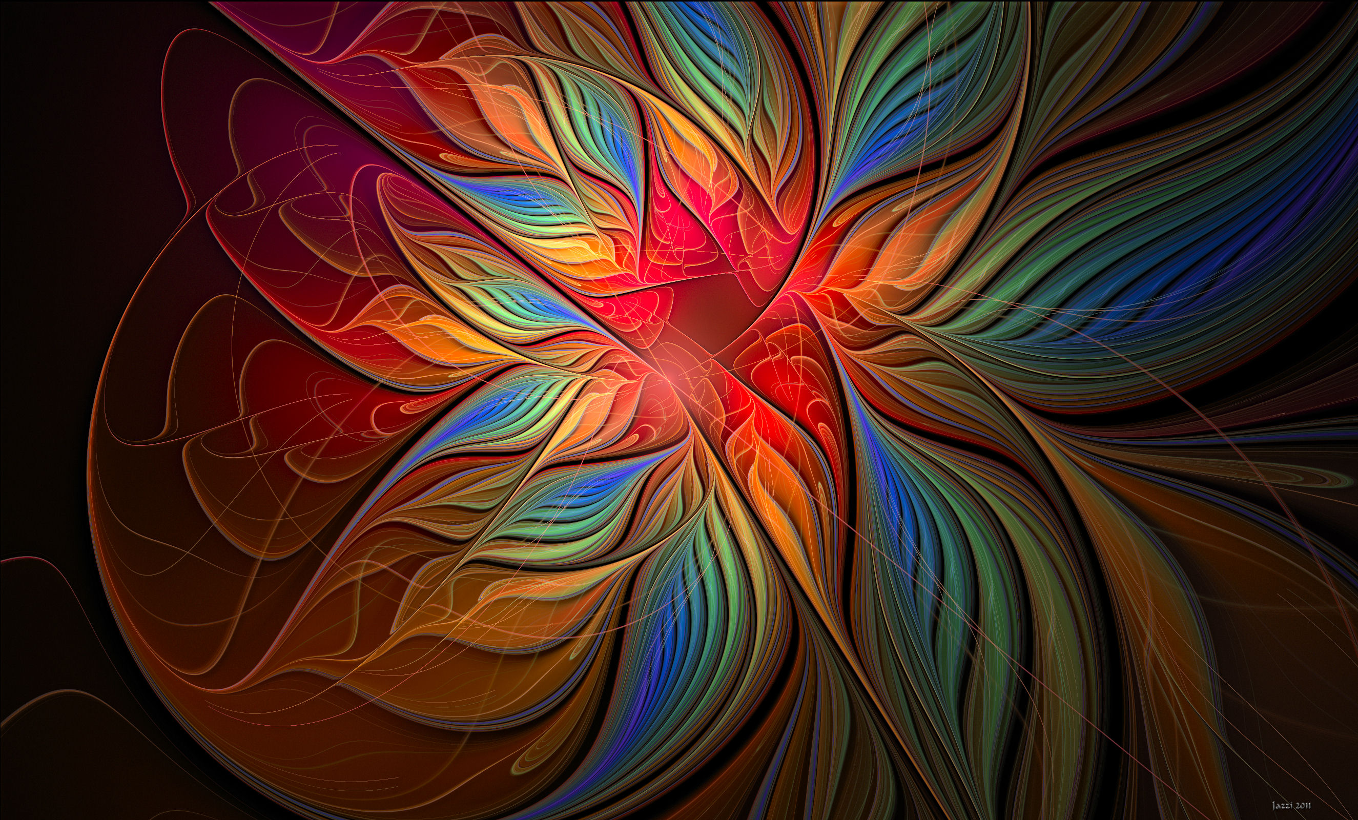 абстракции, цветок, красивые обои для рабочего стола, abstract, flower, beautiful wallpaper for your desktop